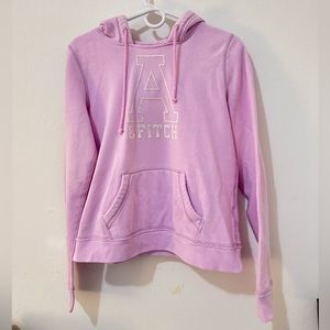 Abercrombie & Fitch Light Pink Letter "A" Hoodie